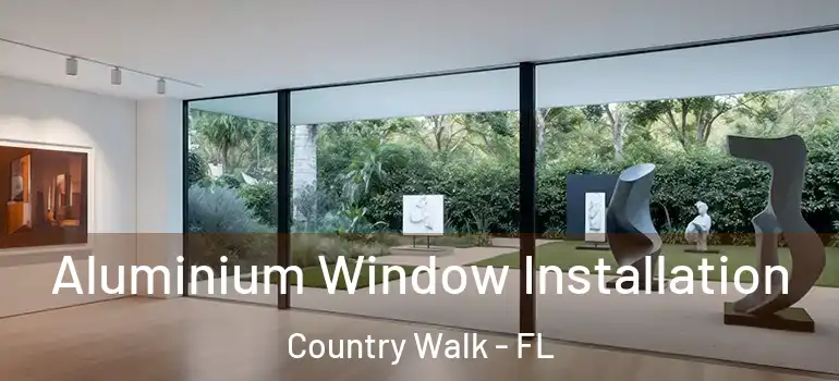 Aluminium Window Installation Country Walk - FL