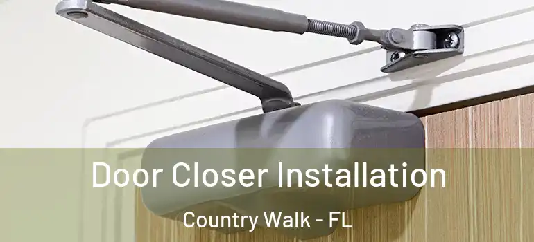Door Closer Installation Country Walk - FL
