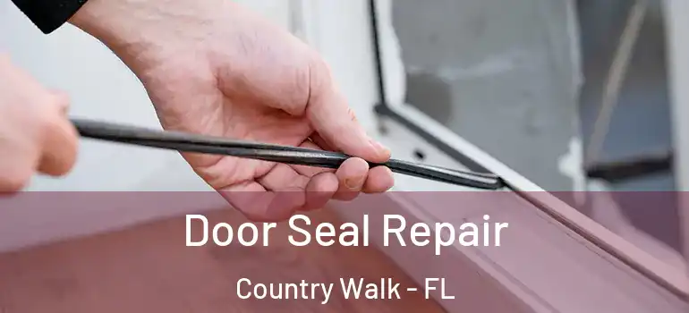 Door Seal Repair Country Walk - FL
