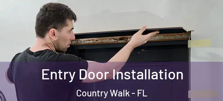 Entry Door Installation Country Walk - FL