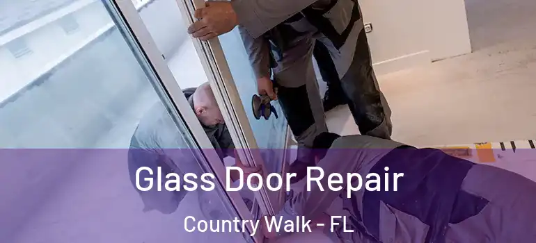 Glass Door Repair Country Walk - FL
