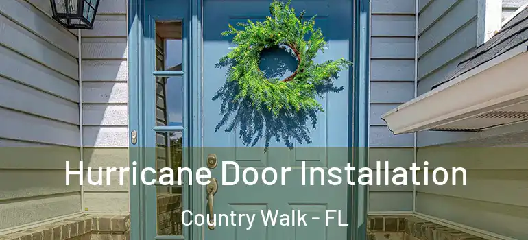 Hurricane Door Installation Country Walk - FL
