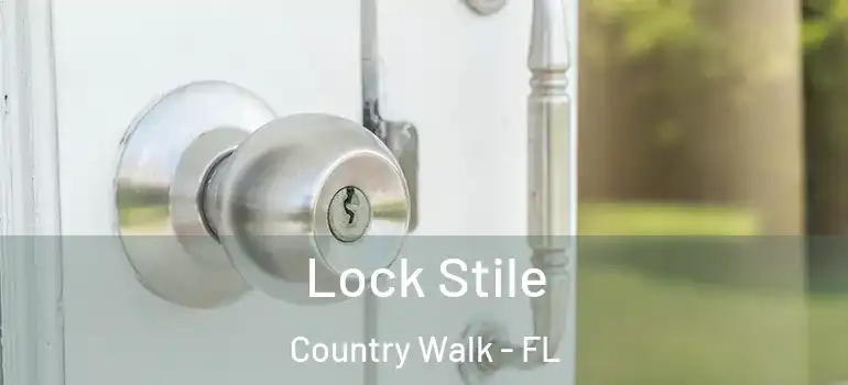 Lock Stile Country Walk - FL