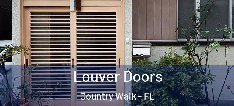 Louver Doors Country Walk - FL