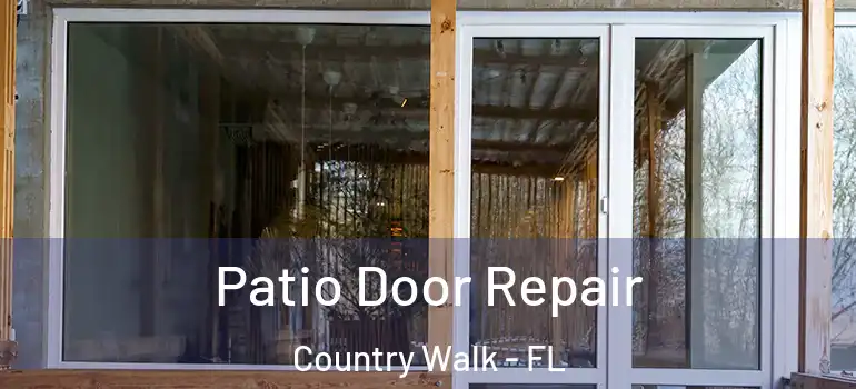 Patio Door Repair Country Walk - FL