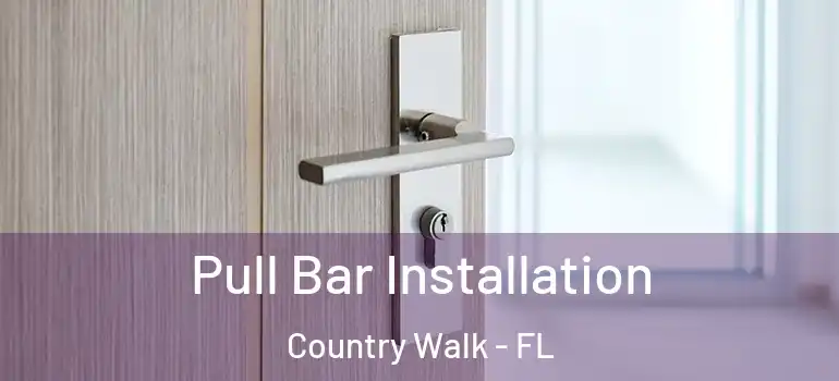 Pull Bar Installation Country Walk - FL