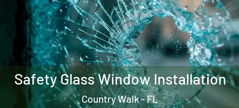 Safety Glass Window Installation Country Walk - FL