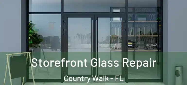 Storefront Glass Repair Country Walk - FL