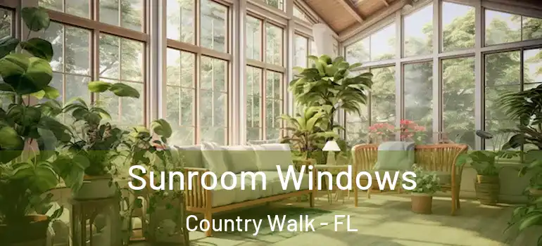 Sunroom Windows Country Walk - FL