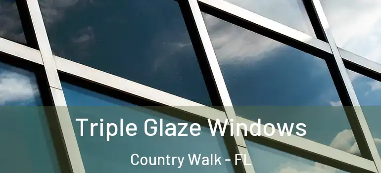 Triple Glaze Windows Country Walk - FL