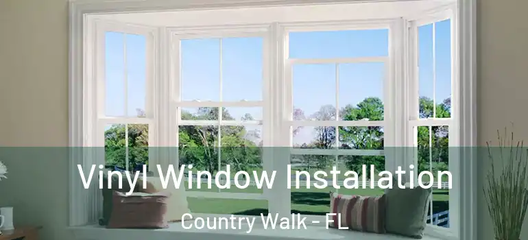 Vinyl Window Installation Country Walk - FL