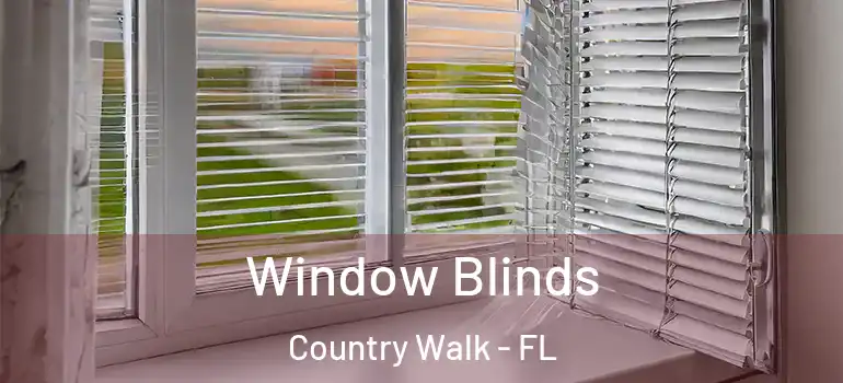 Window Blinds Country Walk - FL