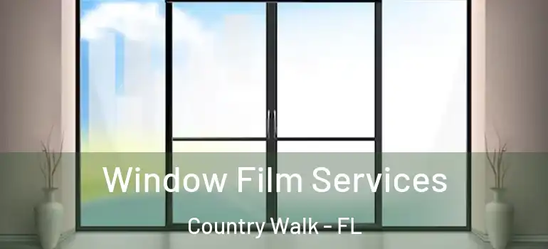 Window Film Services Country Walk - FL