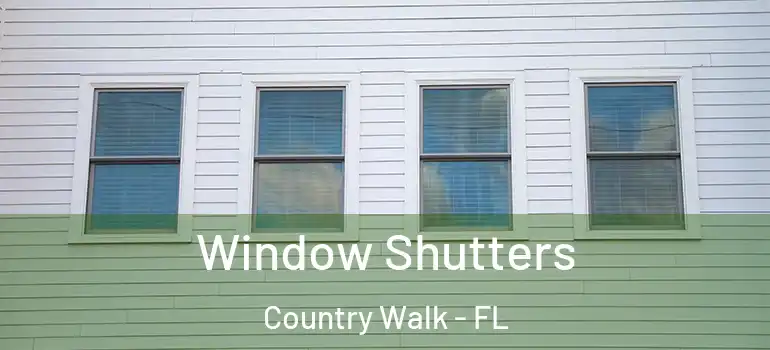 Window Shutters Country Walk - FL